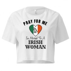 Ladies Festival Cali Crop Top Tee