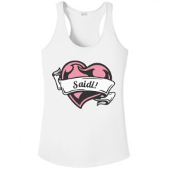 Ladies Athletic Performance Racerback Tank