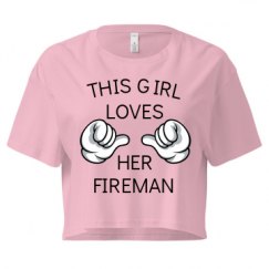 Ladies Festival Cali Crop Top Tee