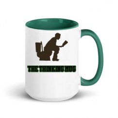 15oz Ceramic Mug with Color Inside