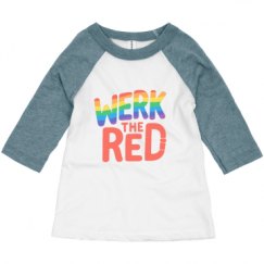Toddler 3/4 Sleeve Raglan Tee