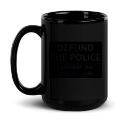 15oz Black Glossy Mug