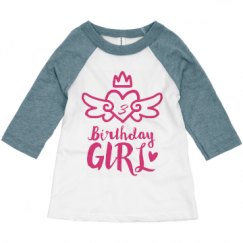 Toddler 3/4 Sleeve Raglan Tee