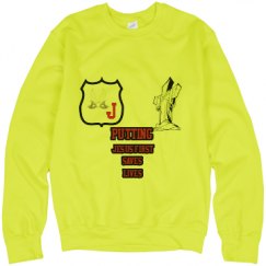 Unisex Neon Crewneck Sweatshirt