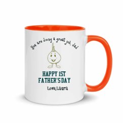 11oz Ceramic Mug with Color Inside