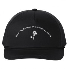 Snapback Five-Panel Rope Hat