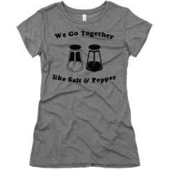 Ladies Slim Fit Super Soft Triblend Tee