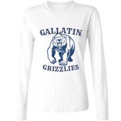 Ladies Relaxed Fit Basic Long Sleeve Tee