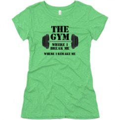 Ladies Slim Fit Super Soft Triblend Tee