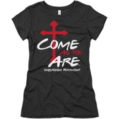 Ladies Slim Fit Super Soft Triblend Tee