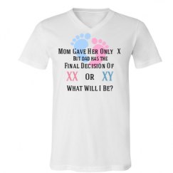 Unisex V-Neck Jersey Tee