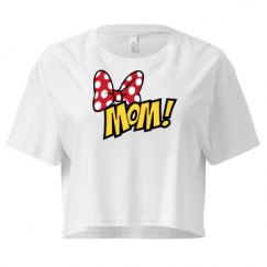 Ladies Festival Cali Crop Top Tee