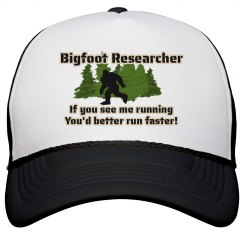 Bigfoot Researcher Funny Cap