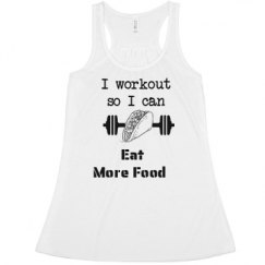 Ladies Flowy Racerback Tank