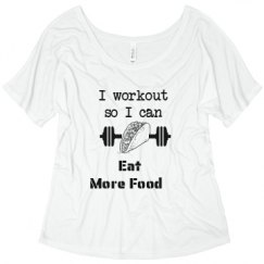 Ladies Flowy Slouchy Tee