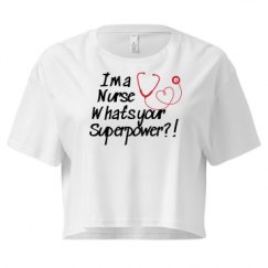 Ladies Festival Cali Crop Top Tee