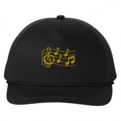 Snapback Five-Panel Rope Hat