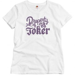 property of joker tee