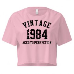 Ladies Festival Cali Crop Top Tee