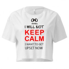 Ladies Festival Cali Crop Top Tee