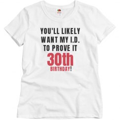 I need i.d. to prove my age