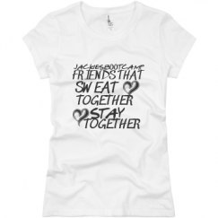 Ladies Slim Fit Basic Promo Jersey Tee