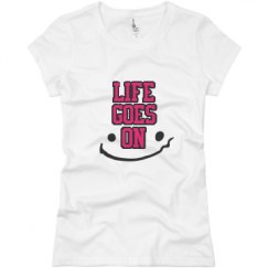 Ladies Slim Fit Basic Promo Jersey Tee