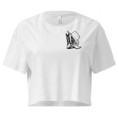 Ladies Festival Cali Crop Top Tee