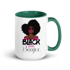 15oz Ceramic Mug with Color Inside