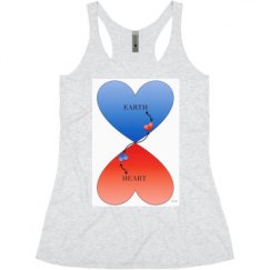Ladies Slim Fit Super Soft Racerback Triblend Tank