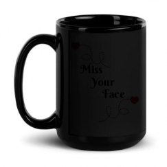 15oz Black Glossy Mug