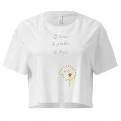 Ladies Festival Cali Crop Top Tee