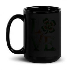 15oz Black Glossy Mug