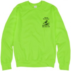 Unisex Neon Crewneck Sweatshirt