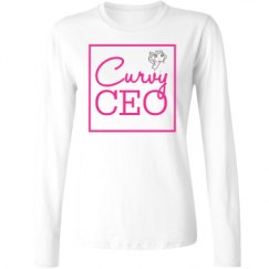 Ladies Relaxed Fit Basic Long Sleeve Tee