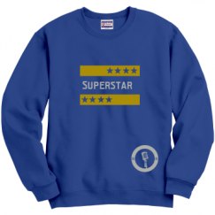 Unisex Film and Foil Crewneck Sweatshirt