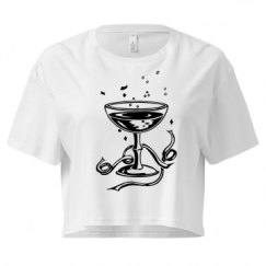 Ladies Festival Cali Crop Top Tee