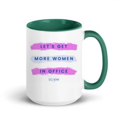 15oz Ceramic Mug with Color Inside