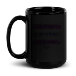 15oz Black Glossy Mug