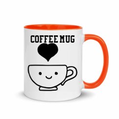 11oz Ceramic Mug with Color Inside