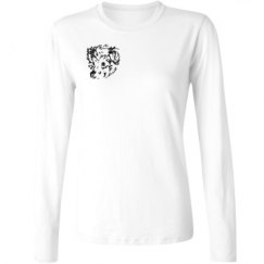 Ladies Relaxed Fit Basic Long Sleeve Tee