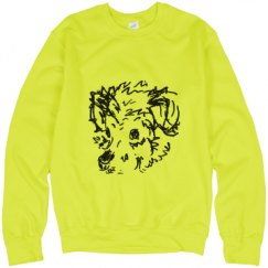 Unisex Neon Crewneck Sweatshirt