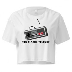 Ladies Festival Cali Crop Top Tee