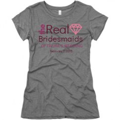 Ladies Slim Fit Super Soft Triblend Tee