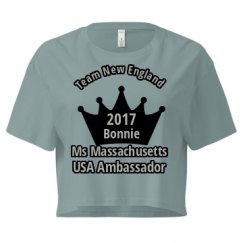 Ladies Festival Cali Crop Top Tee