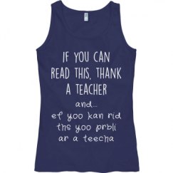 Ladies Semi-Fitted Tank