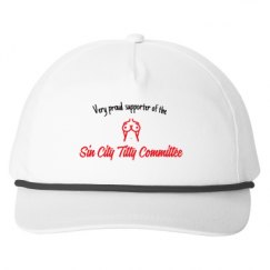 Snapback Five-Panel Rope Hat