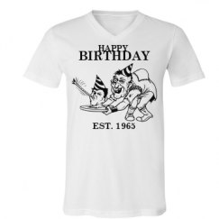 Unisex V-Neck Jersey Tee