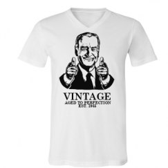 Unisex V-Neck Jersey Tee