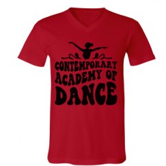 Unisex V-Neck Jersey Tee